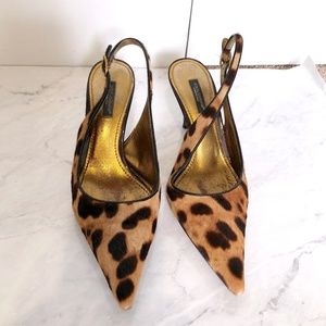 Dolce & Gabbana Leopard Heels Size 36.5